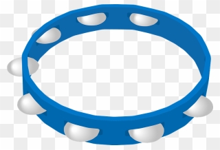 Tambourine A - Aoi Clipart - Tambourine Clip Art - Png Download