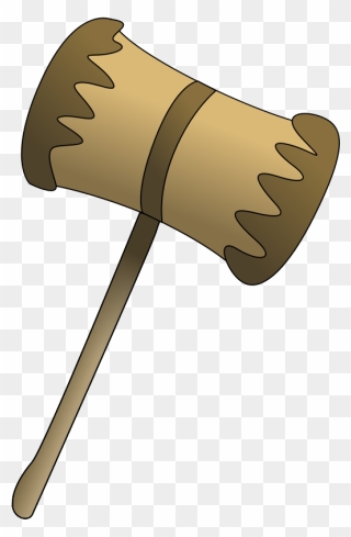Wood Mallet Clipart Clip Art Freeuse Library Free Clipart - Mallet Clipart - Png Download