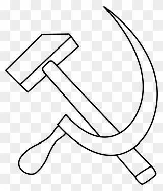 Hammer And Sickle Drawing Clipart