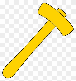 Hammer Yellow Clipart