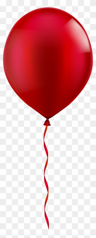 Red Balloon Clipart Transparent - Transparent Red Balloon Png