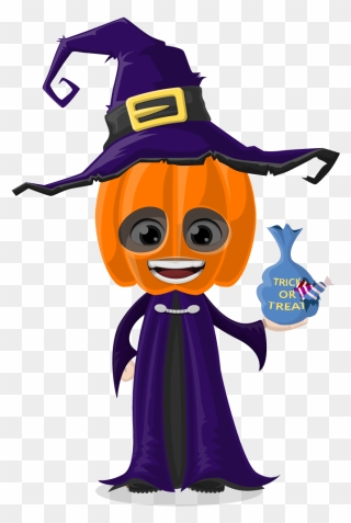 Halloween Characters Clipart Vector Library 28 Collection - Halloween Character Clipart - Png Download
