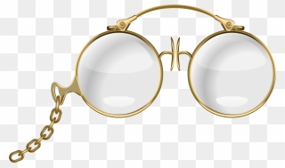 Banner Free Stock Free Clipart Of Eyeglasses - Gold Eye Glasses Png Transparent Png