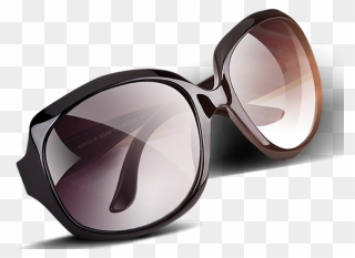 Pair Brown Goggles Sunglasses Of Free Clipart Hd Clipart - Sunglasses - Png Download