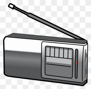 Simple Portable Radio - Radio Clipart - Png Download