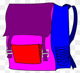 Vector Bag Clip Art Download - School Bag Clip Art - Png Download