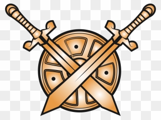 Swords And Shield - Sword And Shield Png Clipart