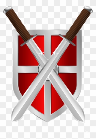 Swords And Shield Clipart - Ancient Rome Sword And Shield - Png Download
