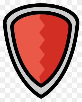 Shield Emoji Clipart - Emblem - Png Download