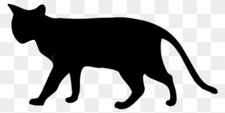File - Cat Black - Svg - Wikimedia Commons - Cat Png Black And White Clipart
