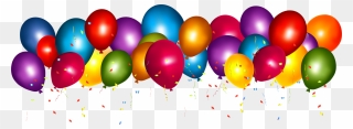 Clip Art Happy Birthday Balloons - Png Download