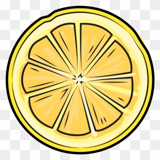 Half Lemon Clipart - Limon Clipart - Png Download