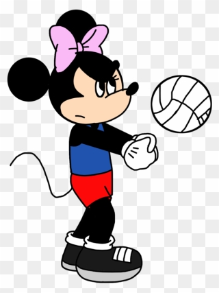 Transparent Volleyball Player Clipart - Free Clipart Disney Volleyball - Png Download