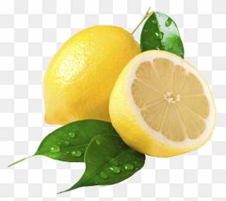 Lemon Juice Clip Art - Transparent Transparent Background Lemon - Png Download