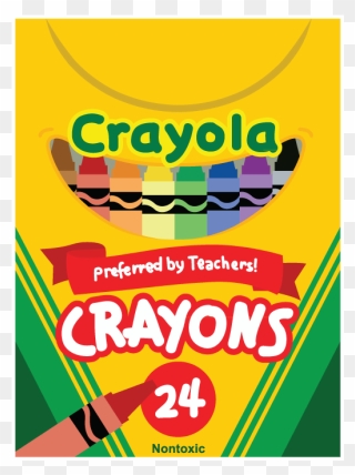 Crayon Box - Box Of Crayons Clipart - Png Download