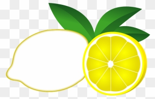 Food Fruit Lemon Clipart - Png Download