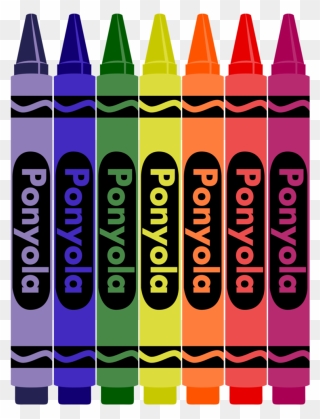 Crayons Transparent Vector - Crayola Vector Png Clipart