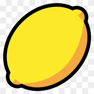 Lemon Emoji Clipart - Png Download