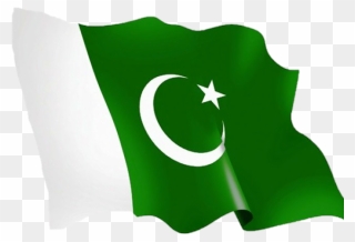 Pakistan Flag Pakistaniflag Green Islamic Islam - Clipart Pakistan Flag Png Transparent Png