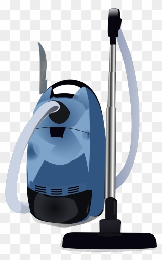Vacuum Cleaner Blue Clipart