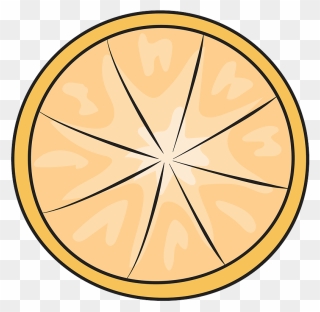 Lemon Slice Clipart - Circle - Png Download
