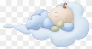 #ftestickers #clipart #cloud #baby #asleep #sleeping - Sleep - Png Download