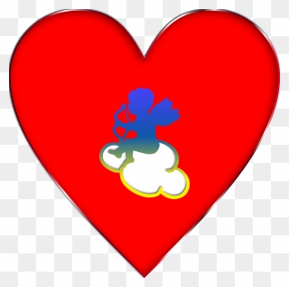 Heart Cloud Clipart Jpg Library Stock Clipart - Clip Art - Png Download