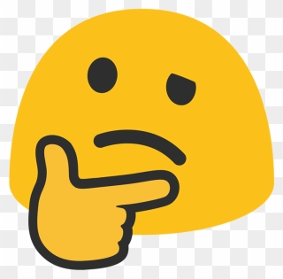 Thinking Emoji Transparent Png Clipart , Png Download - Discord Emotes Png