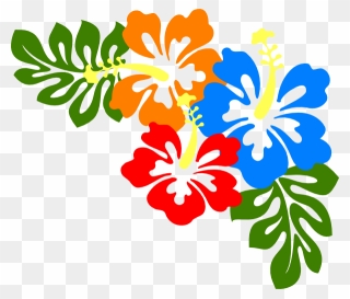 Keanu S Hibiscus Svg Clip Arts - Transparent Hawaiian Flower Clipart - Png Download