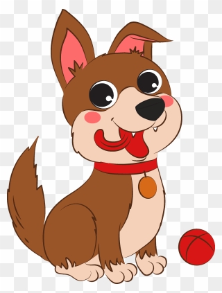 Puppy Clipart - Cartoon - Png Download