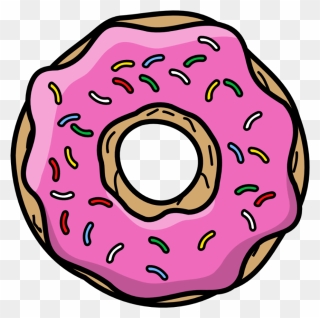 Donuts Portable Network Graphics Clip Art Bakery Image - Simpsons Donut Png Transparent Png