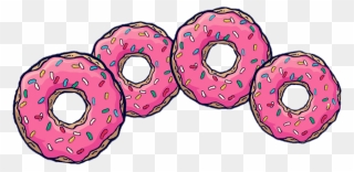 Simpsons Donut Png Clipart