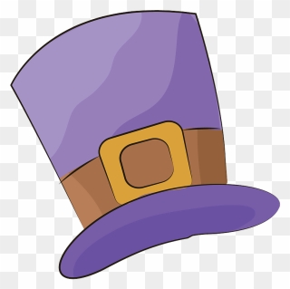 Sombrero Morado Clipart - Purple Hat Clipart - Png Download