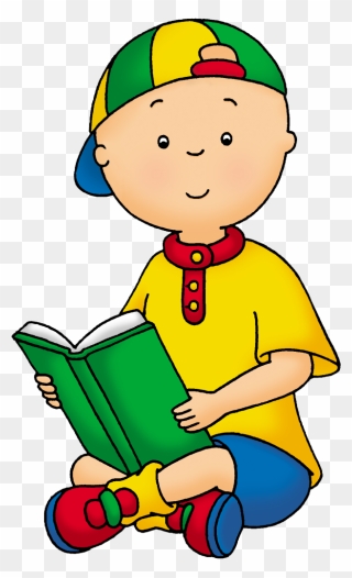 Clipart Reading Mom Baby - Caillou Png Transparent Png
