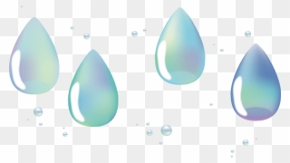 Water Drops Clipart - Drop - Png Download
