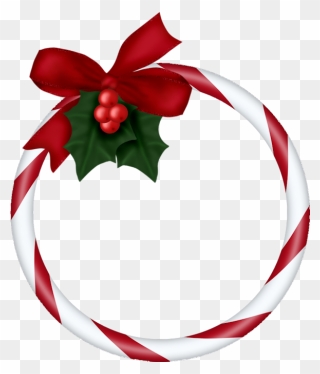 Christmas Bulbs, Christmas Decorations, Christmas Time, - Circle Christmas Frame Png Clipart