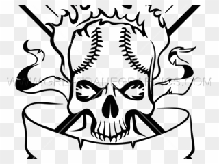 Transparent Skull Clipart Black And White - Portable Network Graphics - Png Download