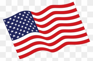 Flag Of The United States Clip Art - Vector American Flag Png Transparent Png
