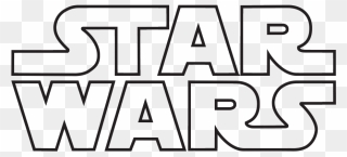 Transparent Star Wars Clipart Png - Star Wars Logo White