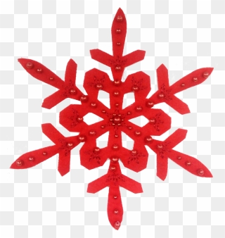 Colored Colorful Snowflakes Clipart - Png Download