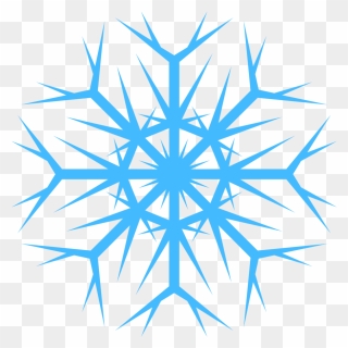 Frozen Snowflake Clipart Transparent Background - Snowflake Hd Png