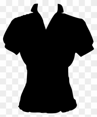 Womens Clothes Clipart - Blouse Clip Art - Png Download
