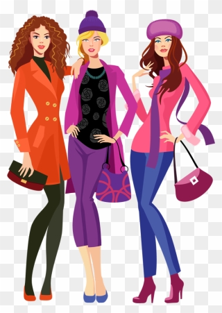 Clipart Family Shopping - Model Clipart - Png Download