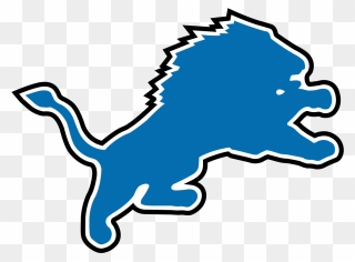 Transparent Lion Png Clipart - Detroit Lions Logo