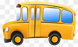 Clipart Bus Transparent - Transparent Background School Bus Clipart - Png Download