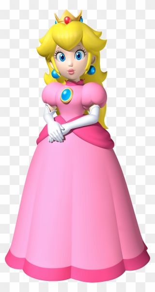 Princess Peach Clipart New Super Mario Bros - Princess Peach - Png Download