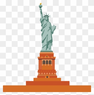 Statue Of Liberty Clipart - Statue Of Liberty National Monument - Png Download