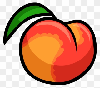 Peach Graphic Png Clipart