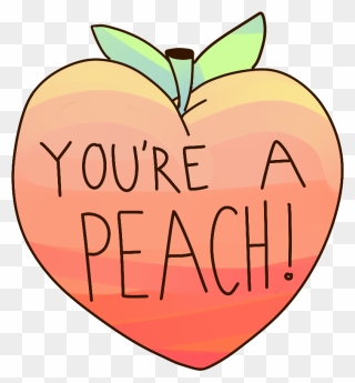 Peach Clipart Aesthetic - Opel - Png Download