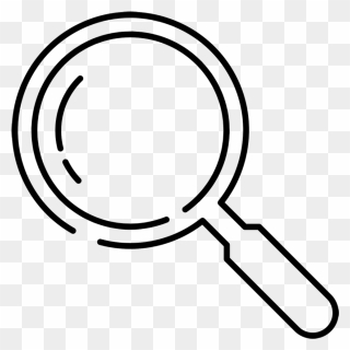 Transparent Osu Clip Art - Magnifying Glass Icon Gif - Png Download